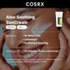 COSRX Aloe Soothing Sun Cream SPF 50 Crème solaire hydratante à laloe vera pour tous les types de peau, visage et corps Coré