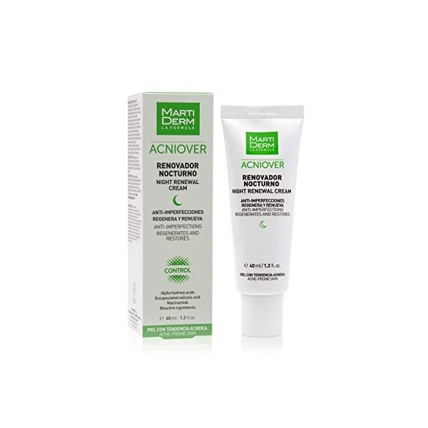 MARTIDERM ACNIOVER RENOVADOR NOCT.40 ML. PARA2