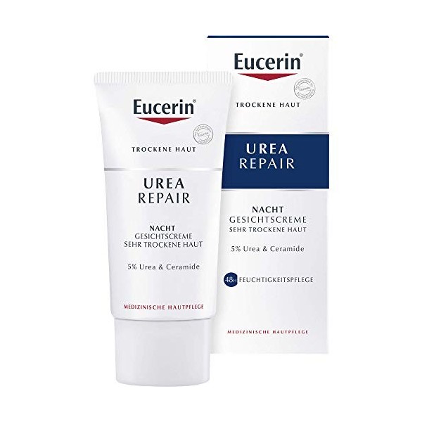 Eucerin Urea Repair 5% Nacht Gesichtscreme, 50 ml Crème