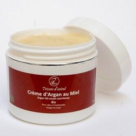 Balla - Crème de jour Huile dArgan et Miel Anti-ride Anti-àge Bio 80g