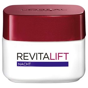 LOréal Paris Soin de nuit Revitalift, soin du visage anti-âge, anti-rides et extra fermeté, pro-élastine et huile de noyau d