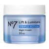 No7 Crème de Nuit Triple Action Lift & Luminate FORMULE AMÉLIORÉE - 50 ml