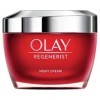 Olay Regenerist Crema De Noche, Fórmula Con Niacinamida Vitamina B3 Y Péptidos, Hidrata Al Instante Y Durante 24H, Piel Más