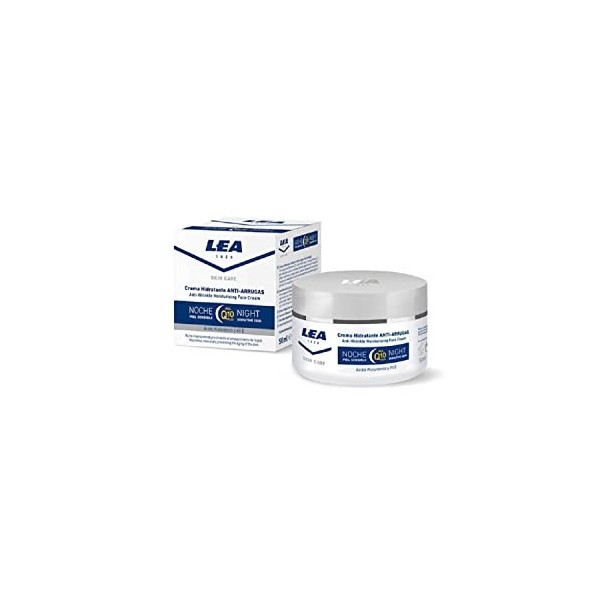 Lea Skin Care Crema Facial De Noche Anti-Arrugas Q-10