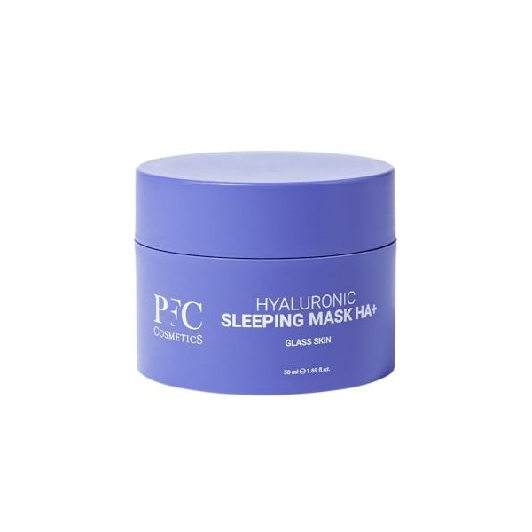 PFC Crème de Nuit à Lacide Hyaluronique. 50 ml. Anti-Âge. Crème Anti-Rides. Réparatrice et Régénérante, Hyper nourrissante. 