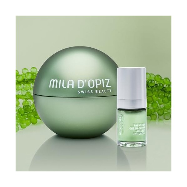 The Vegan Green Caviar Night Cream by Mila D Opiz for Women - 1.69 oz Cream