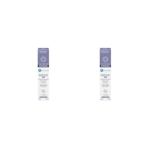 Eau Thermale Jonzac - REHYDRATE - Baume-en-gel ressourçant nuit Lot de 2 