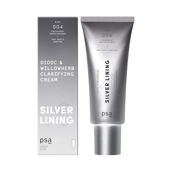 PSA Silver Lining Dioic & Willowherb Clarifying Treatment Crème pour le visage 50 ml