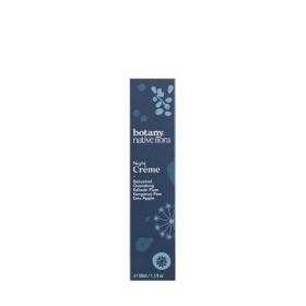 Botany Native Flora Crème de Nuit, Crème Visage Hydratante en Profondeur, Renforce la Barrière de Protection de la Peau pour 
