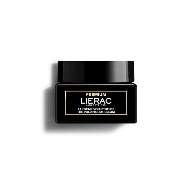 Lierac - Premium - La Crème Voluptueuse 50ml - Soin Visage - Anti-âge global - Éclat - 95% d’ingrédients d’origine naturelle 