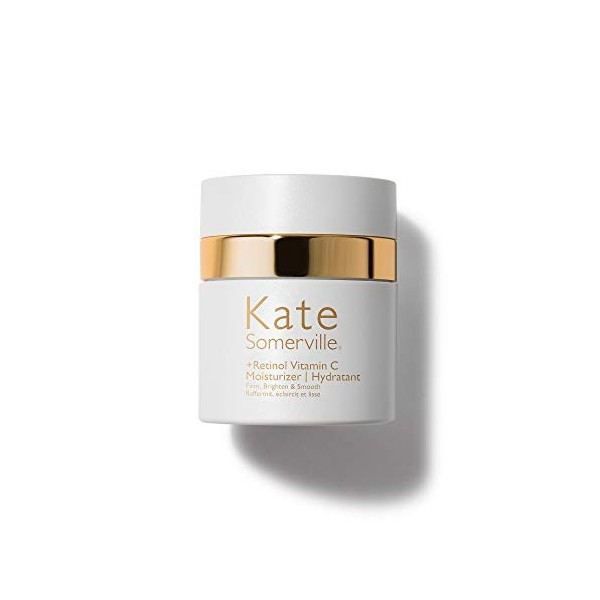 KATE SOMERVILLE Kate Somerville Crème hydratante au rétinol et à la vitamine C – Crème anti-âge de nuit pour le visage illumi