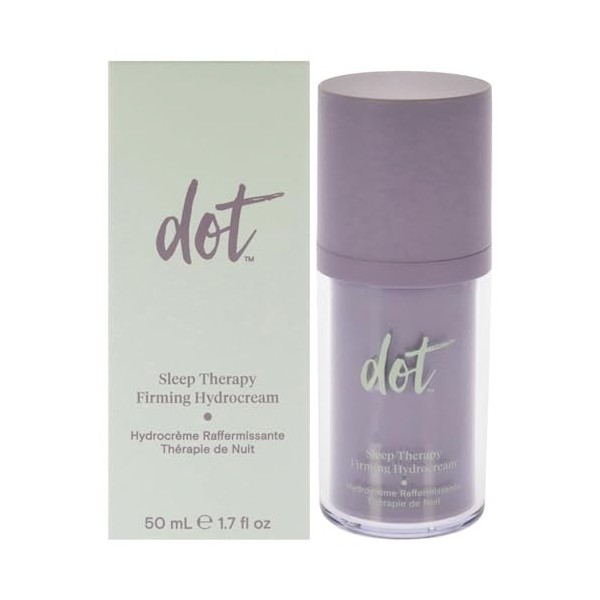 DOT Sleep Therapy Firming Hydrocream – Anti Aging, Anti-Wrinkle Night Cream - Moisturizing, Lifting & Recovery –Menopause Ski