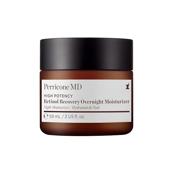 High Potency Retinol Recovery Overnight Moisturizer by Perricone MD for Women - 2 oz Moisturizer