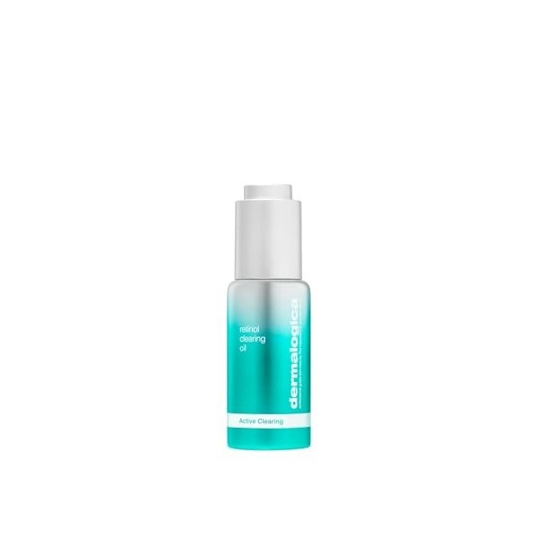 Dermalogica Retinol Clearing Oil 30ml - Huile de nuit purifiante au rétinol et à lacide salicylique. Réduit les imperfection