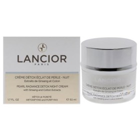Lancior Pearl Radiance Detox Night Cream - Helps Defend And Protect Skin Against Pollution - Moisturizes And Nourishes - Deli