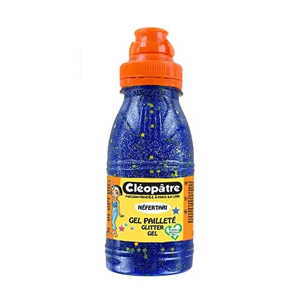 Cléopâtre - GP250-NIGHT Gel Pailleté Night flacon de 250 ml Bleu