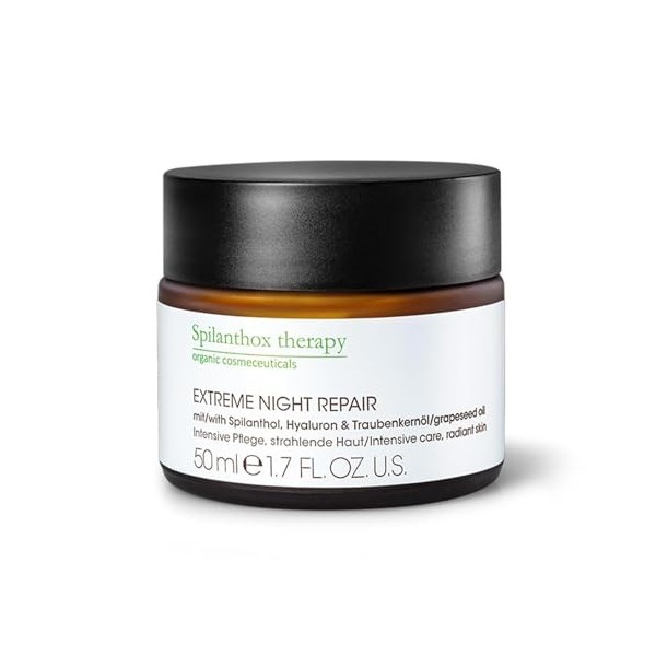 Spilanthox therapy - Extreme Night Repair - crème visage pour la réduction des rides - soin du visage pour la nuit - spilanth