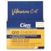 Cien Energy Crème visage nuit anti-rides Q10 Energy 50 ml énergisante à lextrait dorange et de cerise acérola