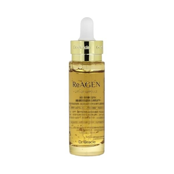 DR.ORACLE Ampoule Lift-Up avec Sérum Visage Anti-Âge Or Vitamine C, Essence Acide Hyaluronique, Hydratant pour le visage Test