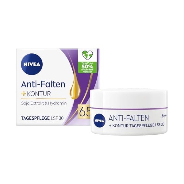 NIVEA Crème de jour anti-rides + contour 65 + 50 ml