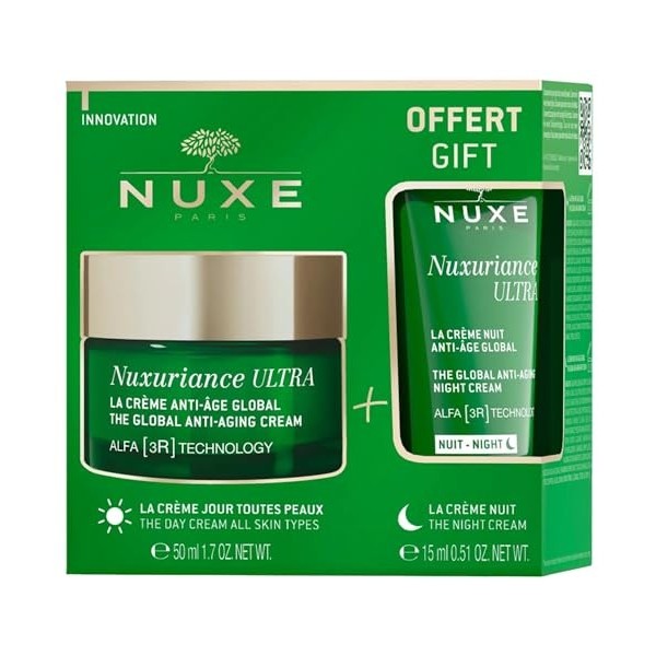 Nuxe Nuxuriance Ultra La Crème Anti-Âge Global 50 ml + La Crème Nuit Anti-Âge Global 15 ml Offerte