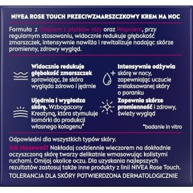 NIVEA Crème de nuit anti-rides Rose Touch 50 ml