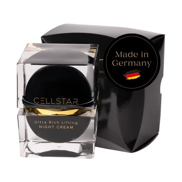 Cellstar Ultra Rich Lifting Night Cream - crème de nuit anti-âge, agit immédiatement contre les rides, régénère la peau penda