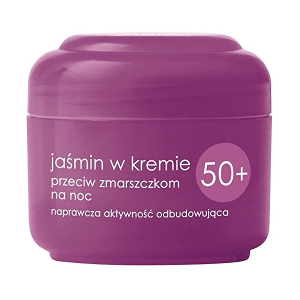 Crème anti-rides au jasmin 50 plus pour la nuit 50ML de Ziaja // JA?MIN KREM PRZECIW ZMARSZCZKOM 50 plus NA NOC 50ML - Ziaja