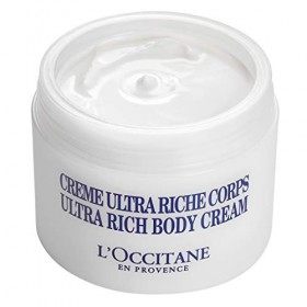 LOCCITANE - Crème Corps Ultra-Riche Karité Bio - Hydratante & Nourrissante - Peaux Sèches à Très Sèches - 200ML