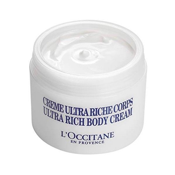 LOCCITANE - Crème Corps Ultra-Riche Karité Bio - Hydratante & Nourrissante - Peaux Sèches à Très Sèches - 200ML