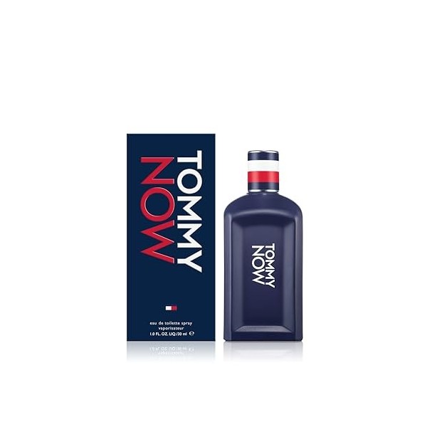 Tommy Hilfiger – TOMMY NOW Eau de Toilette 30 ml – Parfum Homme – Accords de Notes d’Agrumes et d’Accents Fruités et Boisés –