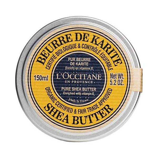 LOCCITANE - Beurre de Karité certifié bio* et contrôlé équitable* - 150 ml