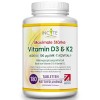 Incite Nutrition Vitamine D3 2000 UI + K2 MK7 100 µg – 180 Comprimés Végétariens de Qualité – 12 Mois dApprovisionnement –