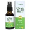 Vitamine D3 + K2 instantanée - Spray 50 ml - Goût citron - 99,7+% All-Trans Original K2VITAL® de Kappa - Testé en laboratoi