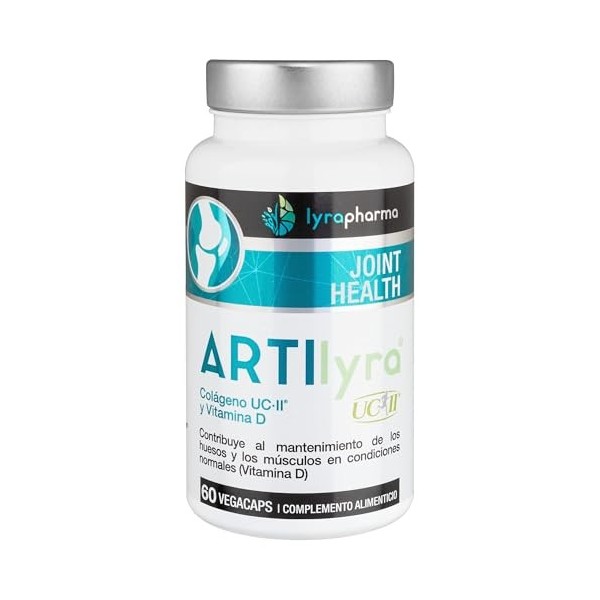 Collagène Artilyra UC II avec vitamine D pour le soin des os - Collagène et vitamine D pour le bon fonctionnement des muscles