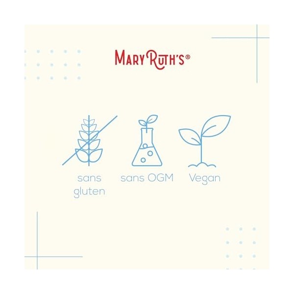 MaryRuth Organics, Vitamin D3+K2 Gummis, Pesca, Mango e Albicocca, 60 Gomme, Senza Gelatina, Vegan, Senza Glutine