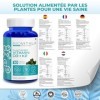 Biovitalia Vitamine D3 + K2 à base de plantes 60 gélules | Complément alimentaire | Soutient le système immunitaire | Favoris