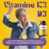 Kinoko Life Vitamine D3 K2 | 200 Capsules Liquides avec Oméga 9 et Huile Extravergine Dolive, Vitamine D3 2000 ui et Vitamin
