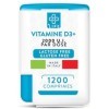 Vitamine D3 2000 UI 1200 Mini Comprimés Piulife® 2 Par Dose Vitamine D, Compléments Alimentaires Vit D3 À Croquer Pour Les Os