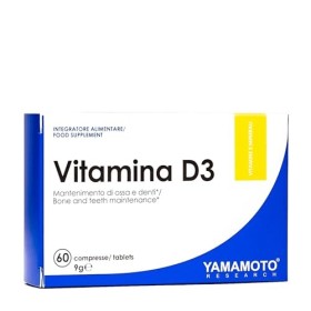 YAMAMOTO RESEARCH Vitamina D3 50mcg 60 Comprimés