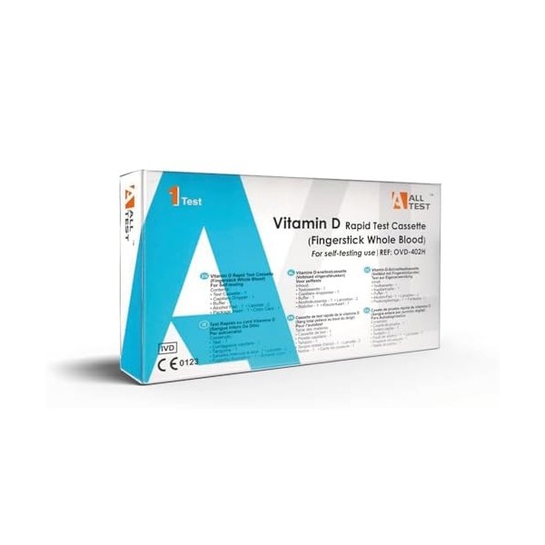 general merchandising Test Vitamine D 1 Test / Détermine la valeur de la vitamine D