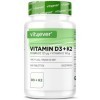 Vitamine D3 + K2 Depot - 365 comprimés - Matière première de première qualité : 99,7+% All-Trans K2VITAL® de Kappa - Avec 5