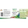 Fairvital | Vitamine D3 Fortement dosé - 5000 U.I - Cholécalciférol - Vitamine D3 en gélules - 180 Pièces