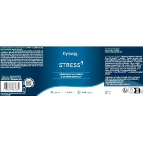 Complexe Stress – 8 Actifs Naturels pour le Stress et lÉquilibre Émotionnel - 90 gélules - 100% Vegan, Sans Additifs - Bien-
