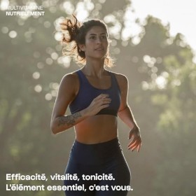 Nutrielement - Multivitamines 13 vitamines - 30 Gélules| Riche en vitamine D, C, E, B3, B5, B6, B1 • Santé et Sport • Renforc