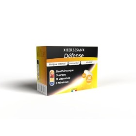 HERBESAN®- COMPLEXE DÉFENSE - 20 actifs - Booster dimmunité - Fabrication française - 30 comprimés à avaler