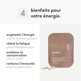 Multivitamines et Plantes, Booste Instantanément lÉnergie, Anti-Fatigue, 60 Gélules Végétales, Formulé par des Docteurs en P