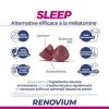 RENOVIUM - Gummies sommeil - 1 gomme par nuits - 30 jours - gomme pour dormir - meilleur sommeil - endormissement plus rapide