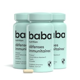 Baba Nutrition Immune Booster Complément Alimentaire Pour Renforcer Votre Système De Défense Naturel | Riche En Vitamines Et 