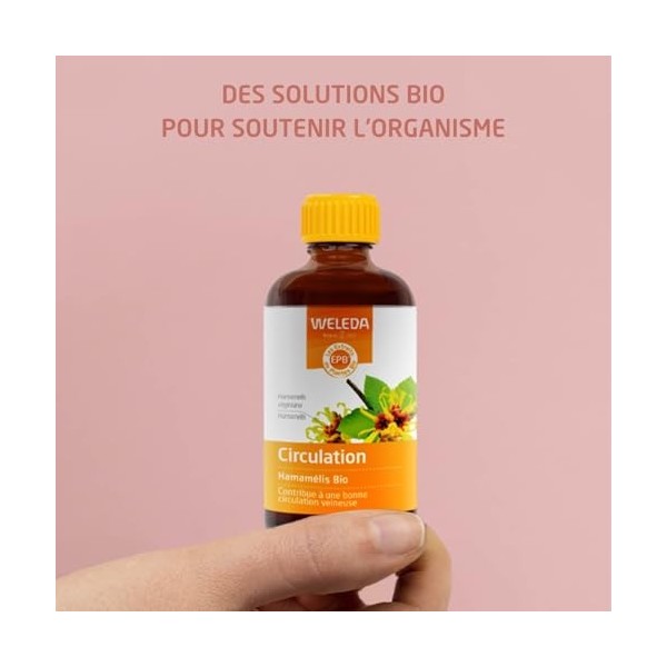 WELEDA - EPB® Hamamélis Bio - Circulation - Complément Alimentaire Naturel - Contribue à une bonne circulation veineuse - Bio